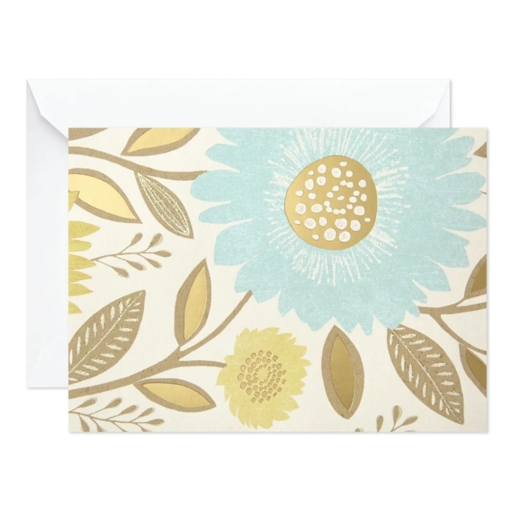 HALLMARK FLORAL DOTS BLANK NOTE CARDS STATIONERY 5☆ NWT $34.95 - LIMITED SPECIAL
